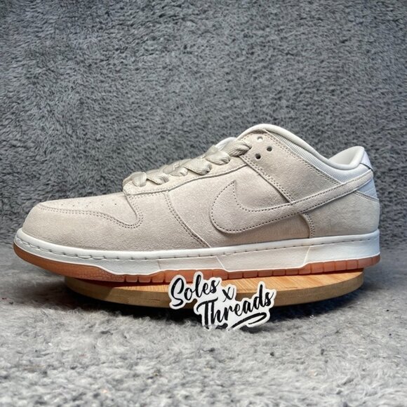Nike SB Dunk Low Pro B Pale Ivory Size 15 Men Sneakers HJ0367-100 - Picture 4 of 7